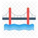 Landmark Bridge Golden Gate Icon