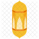 Golden Lantern Ramadan Muslim Icon