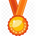 Winner Golden Medal Symbol