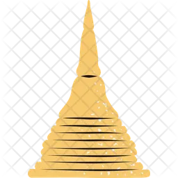 Golden pagoda  Icon