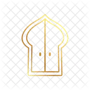Golden ramadan kareem mosque door  Icon