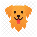 Golden Retriever Dog Puppy Icon