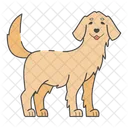 Golden Retriever Dog Puppy 아이콘