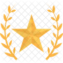 Gold Star Victory Icon
