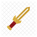 Golden Sword Weapon Battle Icon