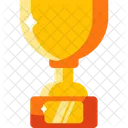 Flat Winner Trophy Icône