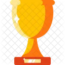 Golden Winning Cup Icon