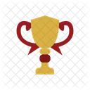Golden Trophy Championship Success Icon