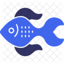 Goldfish Symbol Of Prosperity Aquarium Fish Icon