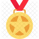 Gold Medaille Spiel Symbol