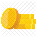 Goldmünze  Symbol