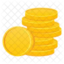 Goldmünze  Symbol