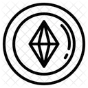 Goldmünze  Symbol