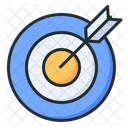 Metas Objetivo Flecha Icono