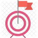 Metas Objetivo Negocios Icono