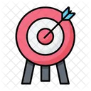 Metas Objetivo Negocios Icono