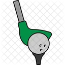 Jouer au golf  Icône