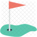 Golf Club Course Icon