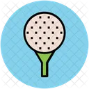 Golf Tee Ball Icon