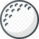Golf Ball Fittness Icon