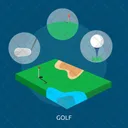 Golf Sport Awards Icon