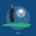 Golf Equipment Sport Icon