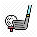 Golf Game Color Icon
