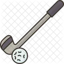 Golf Ball Club Icon