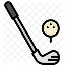 Golf Putter Ball Icon