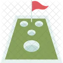 Golf Cornhole Chipping Symbol
