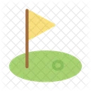 Golf Hole Flag Icon