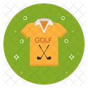 Golf Accessories Golf Shirt Polo Shirt Icon