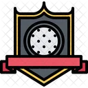 Golf Badge  Icon