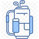 Golf Bag Club Bag Icon