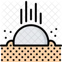 Golf Ball In Sand  Icon