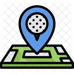 Golf Ball Location  Icon