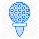 Golf ball pin  Icon