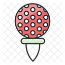 Golf ball pin  Icon