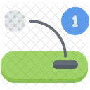 Golf Ball Trajectory  Icon