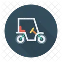 Golf Bike Vehicle Transport Icon
