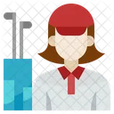 Golf Caddy  Icon