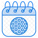 Golf calendar  Icon