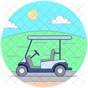 Golf Car Golf Cart Dune Buggy Icon