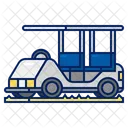 Golf Car Vehicle Transport Icon