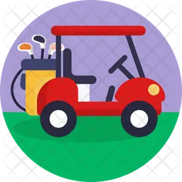 Golf Car  Icon