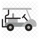 Golf Car Golf Cart Transport Icon