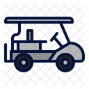 Golf Car Golf Cart Transport Icon