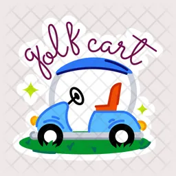 Golf Cart  Icon