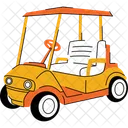 Golf Cart Vehicle Icon