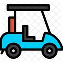 Golf Cart Vehicle Electric Icon